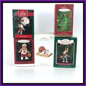 Hallmark Ornaments-Basketball Themed